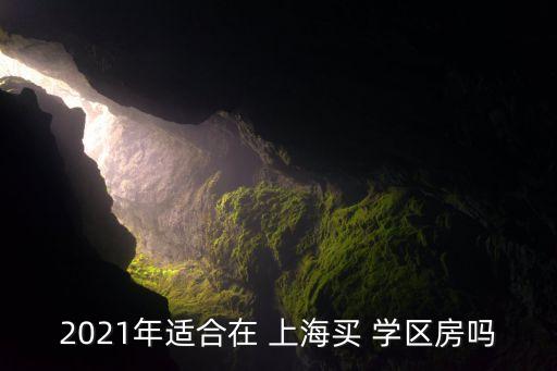 2021年适合在 上海买 学区房吗
