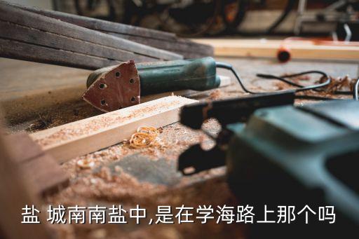 盐城南盐中学区房,我是盐城人怎么看?原来是这么回事