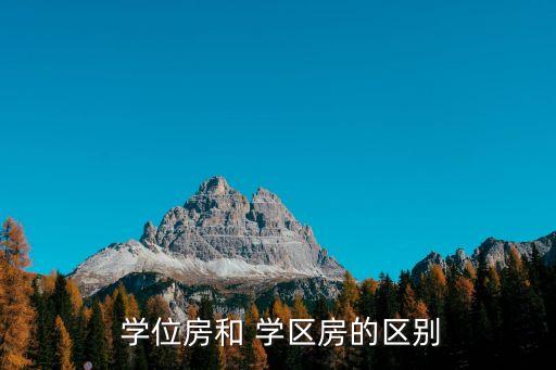 学区房和学位房是什么意思,房地产开发商如何提供教育资源