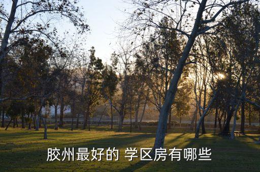 青岛崂山区好的学区房