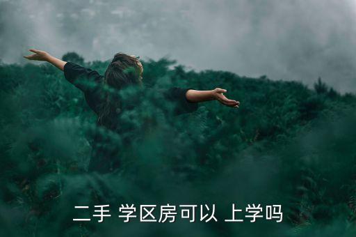 有学区房可以上学吗