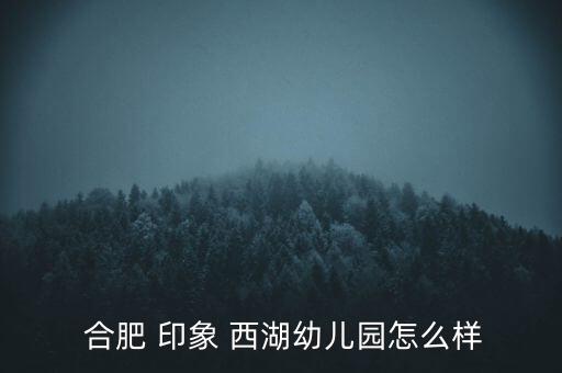 合肥印象西湖是学区房
