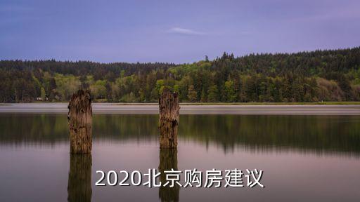 2020北京购房建议