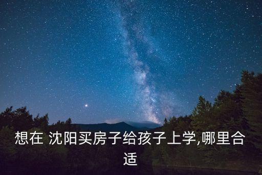 30万沈阳买学区房