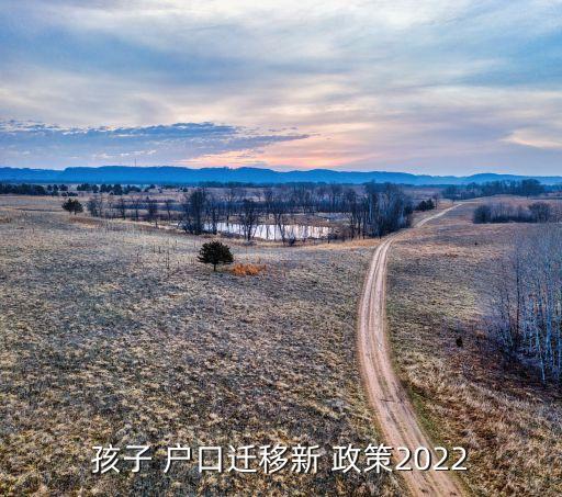 孩子 户口迁移新 政策2022