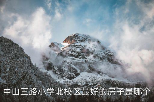 中山三路小学北校区最好的房子是哪个