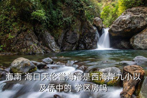 海南 海口天伦誉海湾是西海岸九小以及侨中的 学区房吗