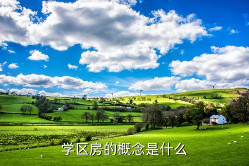 学区房的概念是什么