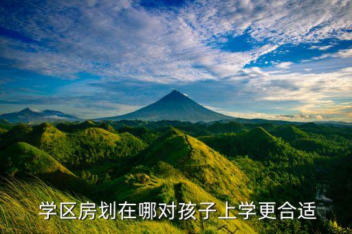  学区房划在哪对孩子上学更合适
