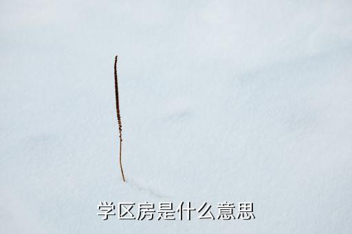 长春文化庭院学区房是什么，什么是学区房了解的请解答下谢谢