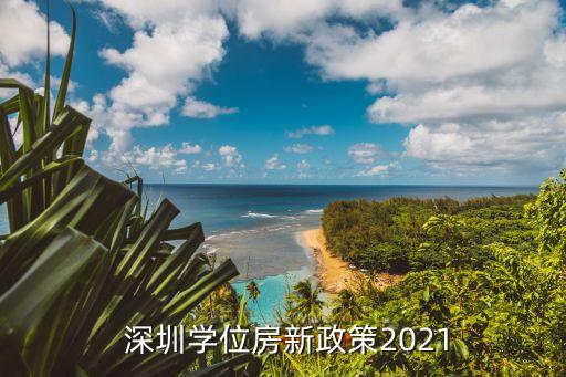  深圳学位房新政策2021