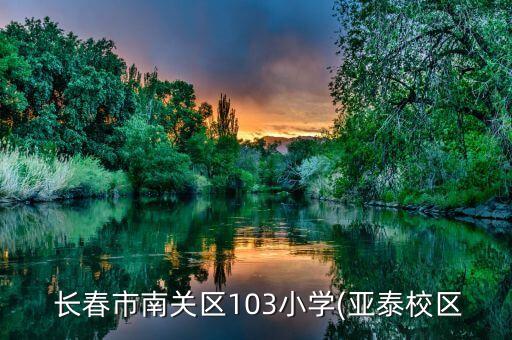  长春市南关区103小学(亚泰校区