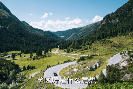 学区房是什么意思