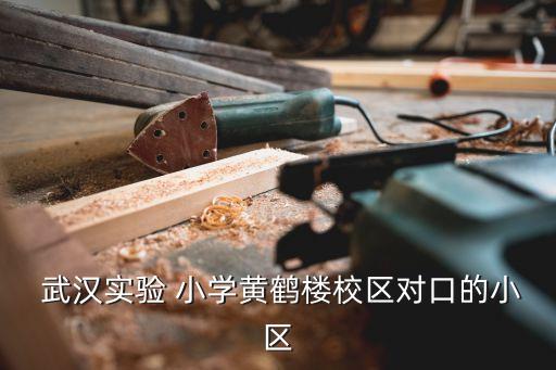  武汉实验 小学黄鹤楼校区对口的小区