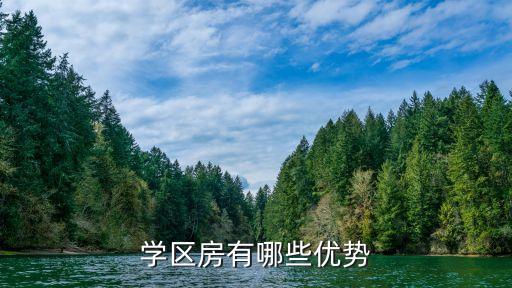 学区房有哪些优势