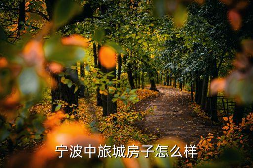 宁波中旅城房子怎么样