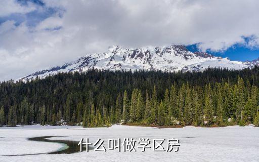 什么叫做学区房