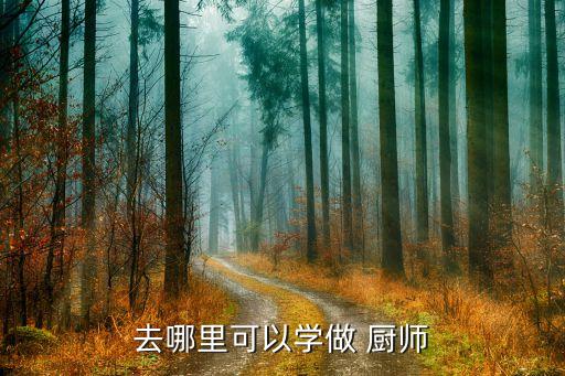 去哪里可以学做 厨师