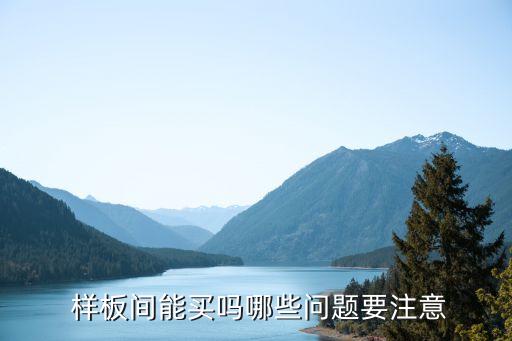  样板间能买吗哪些问题要注意