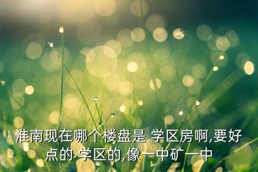 皖南哪个学区房好卖