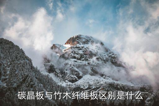  碳晶板与竹木纤维板区别是什么