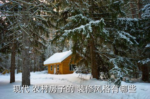 农村房屋装修效果图片