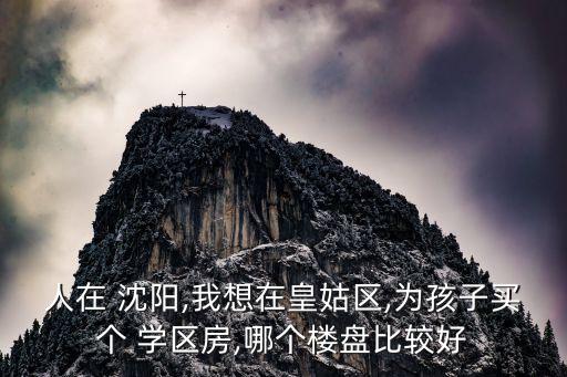 人在 沈阳,我想在皇姑区,为孩子买个 学区房,哪个楼盘比较好