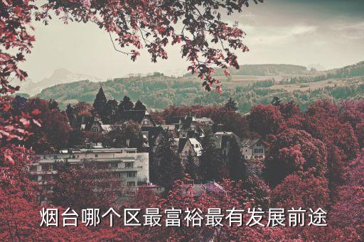 烟台学区房哪个区好,烟台初中学区房需要提前几年买