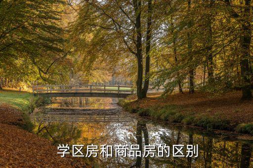  学区房和商品房的区别