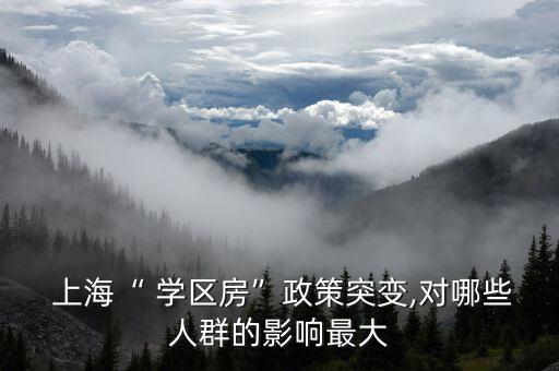 上海学区房什么用,上海买学区房需要注意些什么