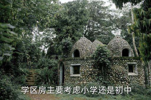  学区房主要考虑小学还是初中