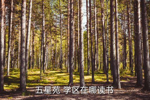 五星苑 学区在哪读书