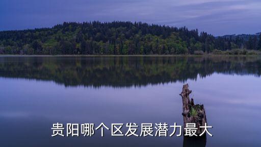  贵阳哪个区发展潜力最大
