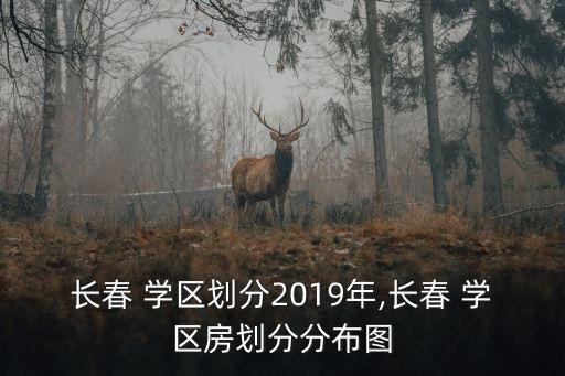 长春 学区划分2019年,长春 学区房划分分布图
