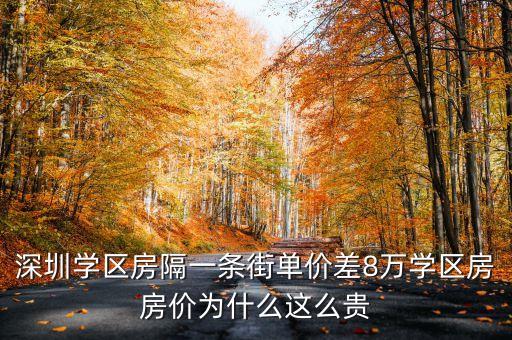为什么学区房那么贵，学区房为何这么贵