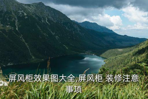 隔断柜装修效果图,客厅和餐厅隔断柜装修效果图