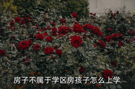 房子不属于学区房孩子怎么上学