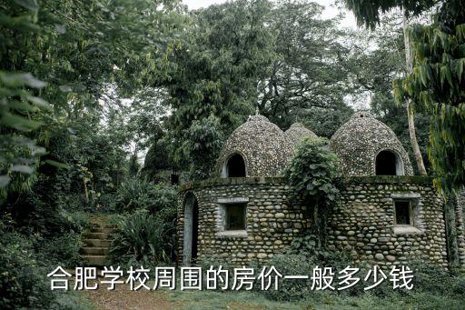 合肥学校周围的房价一般多少钱