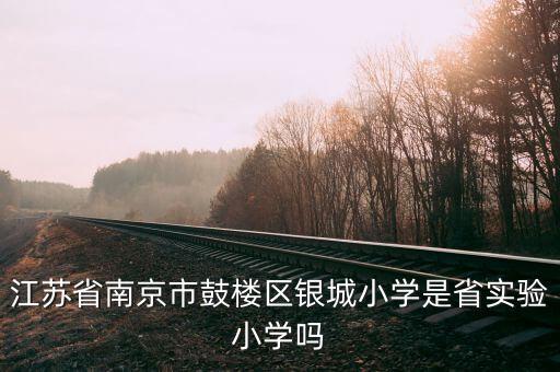 江苏省南京市鼓楼区银城小学是省实验小学吗