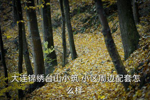  大连锦绣台山小筑 小区周边配套怎么样