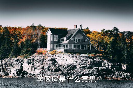 学区房是什么意思