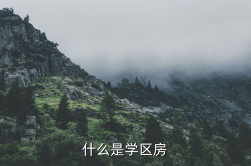 什么是学区房