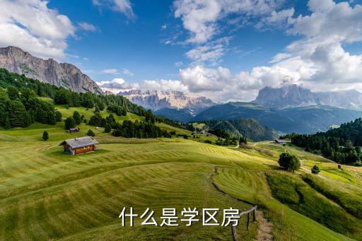 什么是学区房