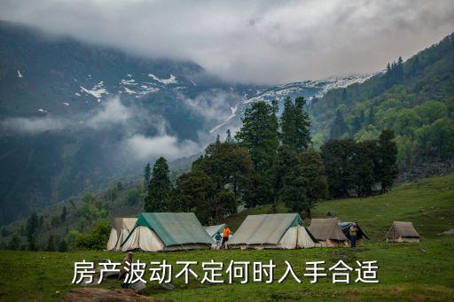 房产波动不定何时入手合适