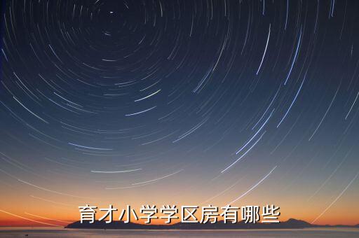 育才小学学区房有哪些