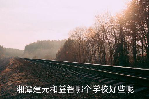  湘潭建元和益智哪个学校好些呢