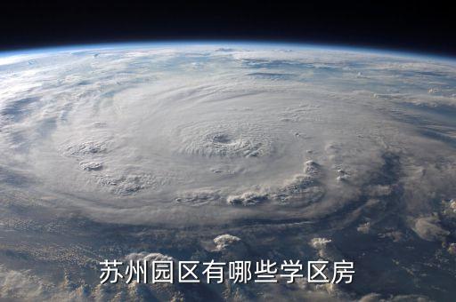 苏州园区有哪些学区房