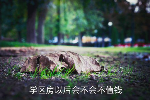  学区房以后会不会不值钱