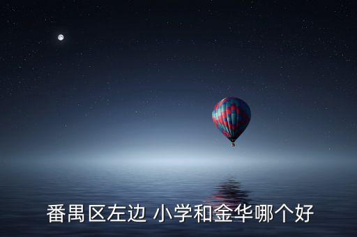  番禺区左边 小学和金华哪个好