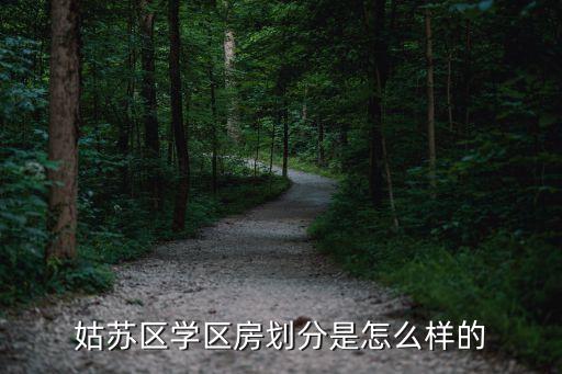 姑苏区学区房划分是怎么样的
